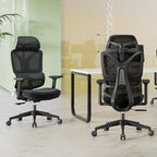 Modern Heavy Duty Ergonomic High Back Mesh Office Chair - SGS Certified Gas Lift 3D Armrests Desk Chair For Home Office Lumendat