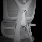 Modern Grey Ergonomic High Back Mesh Office Chair - Adjustable Headrest Lumbar Support Desk Chair For Home Office Lumendat