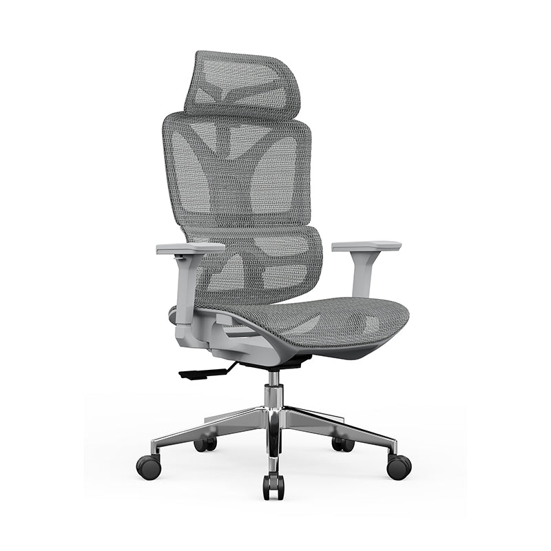 Modern Breathable Ergonomic High Back Durable Mesh Desk Chair - Adjustable Lumbar Support 3D Armrests Office Chair For Home Office Lumendat