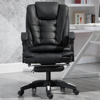 Modern Minimalist Rectangular Square Rotatable Liftable PU Leather Steel Nylon Wood Massage Desk Chair Backrest Armrest For Home Office DFM-F