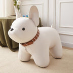 Lumendat Contemporary Creative Kids Bulldog Animal Fabric Chair For Living Room Lumendat