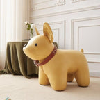 Lumendat Contemporary Creative Kids Bulldog Animal Fabric Chair For Living Room Lumendat