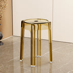 Modern Simplicity Round Acrylic Dining Chair For Dining Room Lumendat
