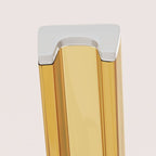 Modern Simplicity Round Acrylic Dining Chair For Dining Room Lumendat