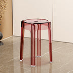 Modern Simplicity Round Acrylic Dining Chair For Dining Room Lumendat