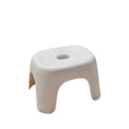 Lumendat Modern Minimalist Elliptical PP Low Stool Armless Backless For Living Room Lumendat