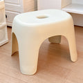 Lumendat Modern Minimalist Elliptical PP Low Stool Armless Backless For Living Room Lumendat