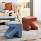 Lumendat Contemporary Creative Arrow Plastic Kids Low Stool Backless Armless For Hallway Lumendat