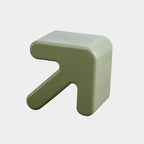 Lumendat Contemporary Creative Arrow Plastic Kids Low Stool Backless Armless For Hallway Lumendat