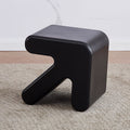 Lumendat Contemporary Creative Arrow Plastic Kids Low Stool Backless Armless For Hallway Lumendat