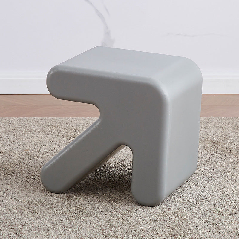 Lumendat Contemporary Creative Arrow Plastic Kids Low Stool Backless Armless For Hallway Lumendat