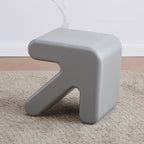 Lumendat Contemporary Creative Arrow Plastic Kids Low Stool Backless Armless For Hallway Lumendat
