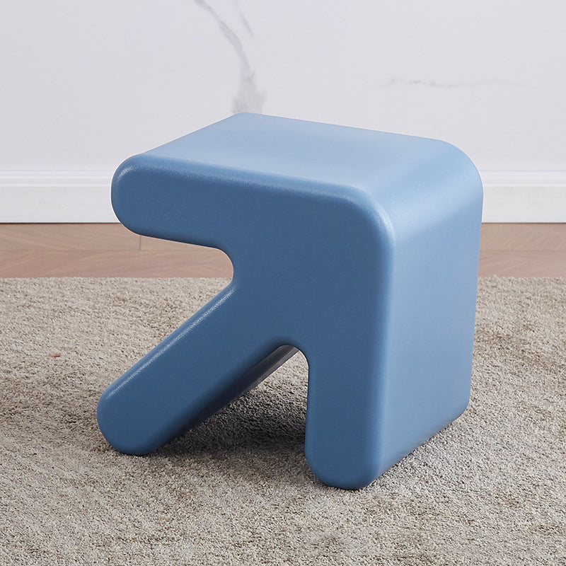 Lumendat Contemporary Creative Arrow Plastic Kids Low Stool Backless Armless For Hallway Lumendat