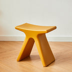 Lumendat Modern Minimalist Geometric PE Plastic Kids Low Stool Backless Armless For Hallway Lumendat