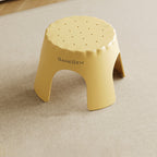 Lumendat Modern Art Deco Stackable Cookie-Shaped PP Kids Low Stool Backless Armless For Entryway Lumendat