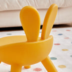 Lumendat Modern Art Deco PE Rabbit Kids Low Stool Backrest Armless For Living Room Lumendat