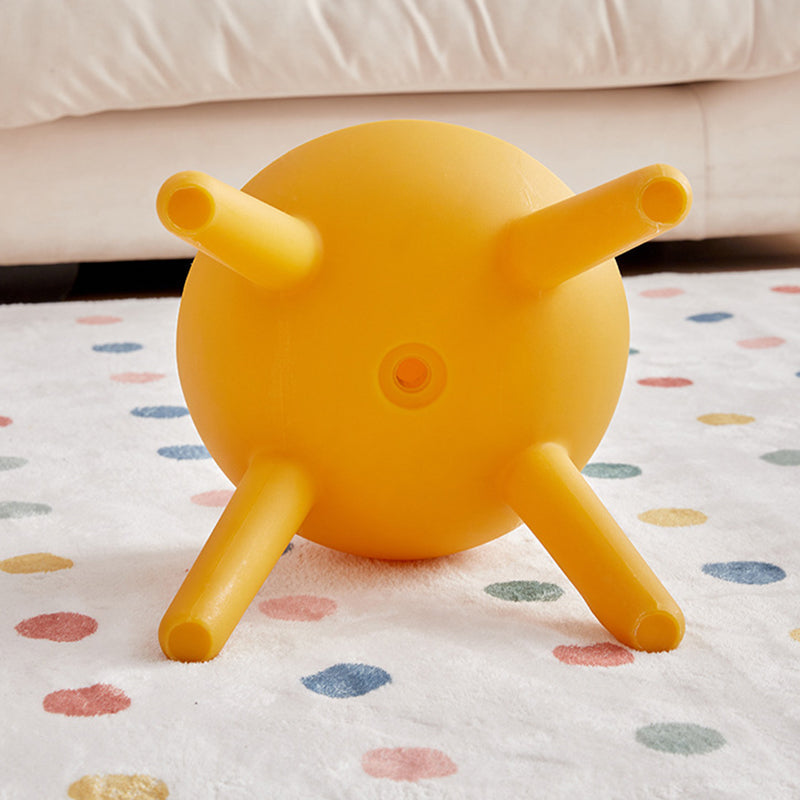 Lumendat Modern Art Deco PE Rabbit Kids Low Stool Backrest Armless For Living Room Lumendat