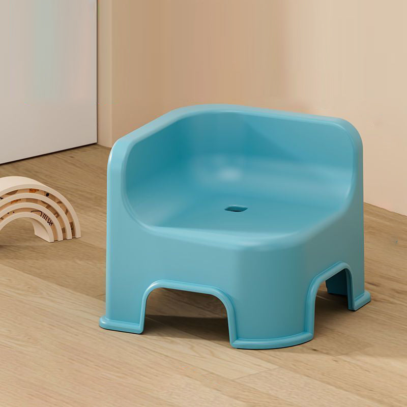 Lumendat Modern Simplicity Kids Square Plastic Low Stool For Living Room Lumendat