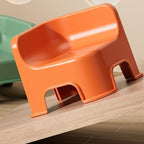Lumendat Modern Simplicity Kids Square Plastic Low Stool For Living Room Lumendat