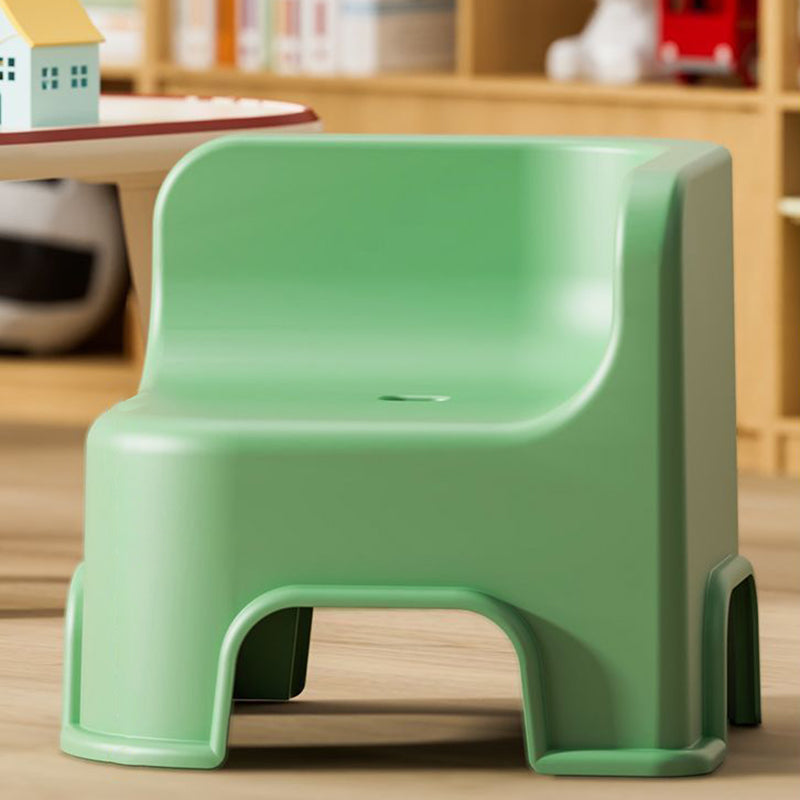 Lumendat Modern Simplicity Kids Square Plastic Low Stool For Living Room Lumendat