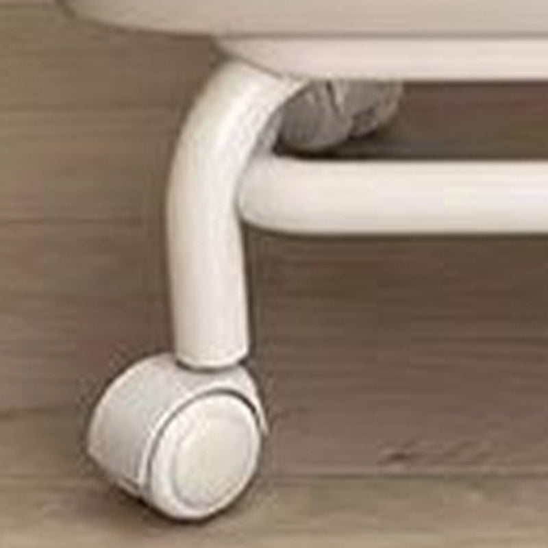 Lumendat Modern Minimalist Curved Square Swivel Mobile Pulley Napa Leather Metal Chair Backrest For Living Room Lumendat
