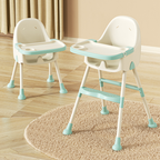 Lumendat Modern Simplicity Kids Faux Leather PP Steel Pyramid Structure Dining Chair Adjustable Foldable For Dining Room Lumendat