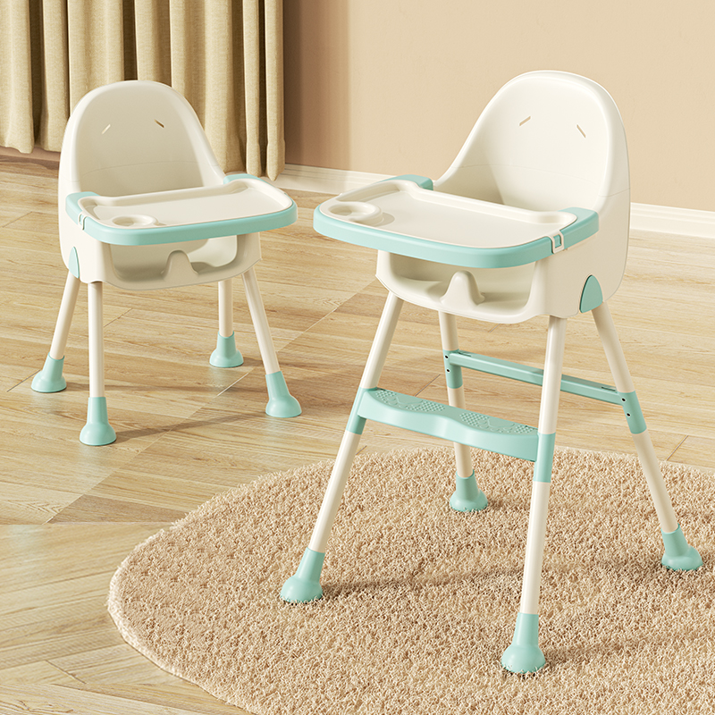 Lumendat Modern Simplicity Kids Faux Leather PP Steel Pyramid Structure Dining Chair Adjustable Foldable For Dining Room Lumendat