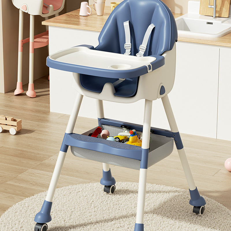 Lumendat Modern Simplicity Kids Faux Leather PP Steel Pyramid Structure Dining Chair Adjustable Foldable For Dining Room Lumendat