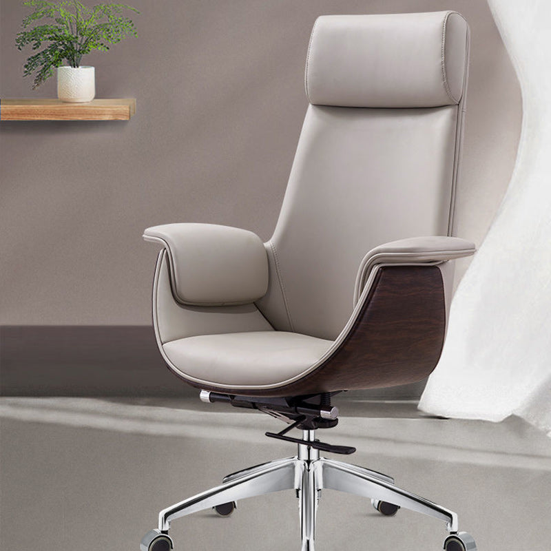 Modern Simplicity Microfiber Leather Board Aluminum Alloy Sponge Rectangular Wood Grain Desk Chair Backrest Adjustable For Home Office DFM-F