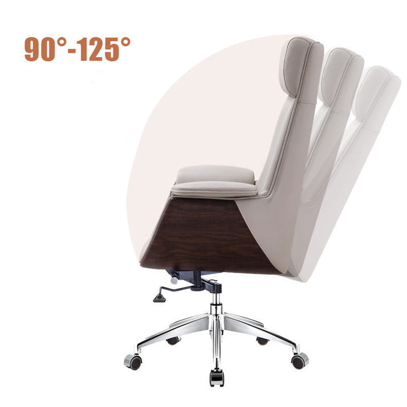 Modern Simplicity Microfiber Leather Board Aluminum Alloy Sponge Rectangular Wood Grain Desk Chair Backrest Adjustable For Home Office DFM-F