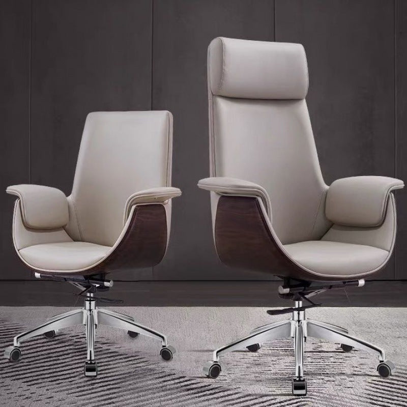 Modern Simplicity Microfiber Leather Board Aluminum Alloy Sponge Rectangular Wood Grain Desk Chair Backrest Adjustable For Home Office DFM-F