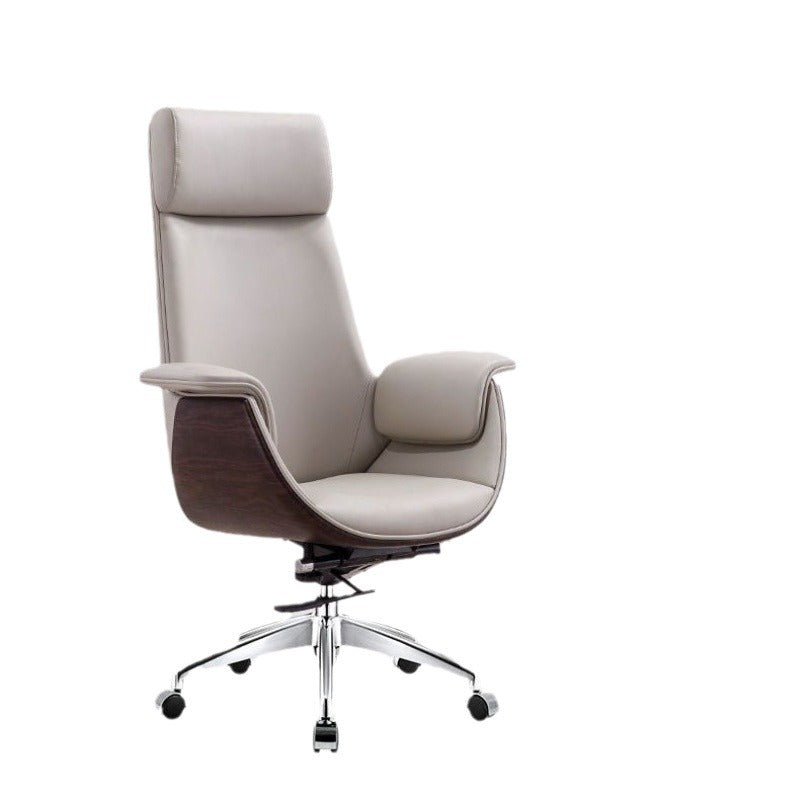 Modern Simplicity Microfiber Leather Board Aluminum Alloy Sponge Rectangular Wood Grain Desk Chair Backrest Adjustable For Home Office DFM-F