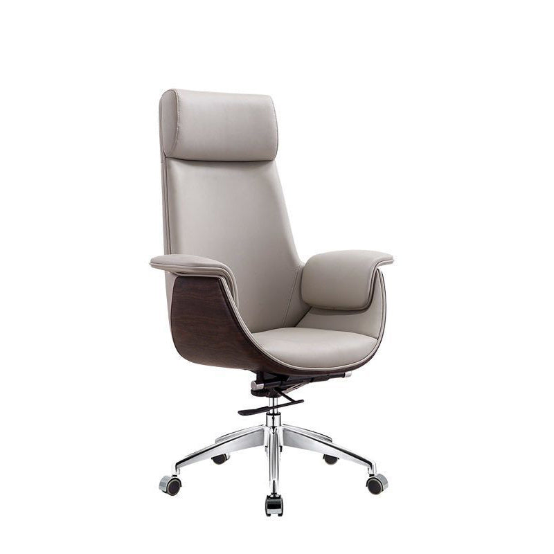 Modern Simplicity Microfiber Leather Board Aluminum Alloy Sponge Rectangular Wood Grain Desk Chair Backrest Adjustable For Home Office DFM-F