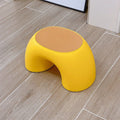 Lumendat Modern Minimalist Kids Rainbow Shape PP Plastic Low Stool For Living Room Lumendat