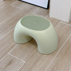 Lumendat Modern Minimalist Kids Rainbow Shape PP Plastic Low Stool For Living Room Lumendat