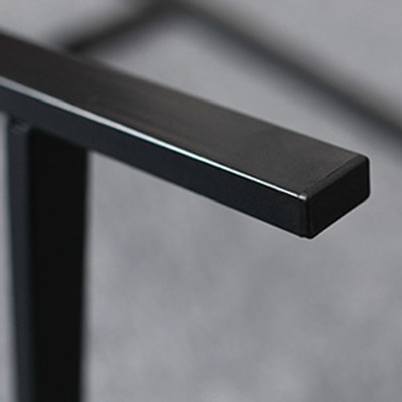 Modern Minimalist Rectangle Carbon Steel Medium Fiber Density Board Desk 4-Leg For Home Office DFM-F