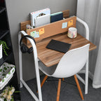 Modern Minimalist Rectangle Carbon Steel Medium Fiber Density Board Desk 4-Leg For Home Office DFM-F