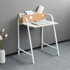 Modern Minimalist Rectangle Carbon Steel Medium Fiber Density Board Desk 4-Leg For Home Office DFM-F