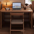 Modern Minimalist Wooden Rectangular Desk For Home Office DFM-F
