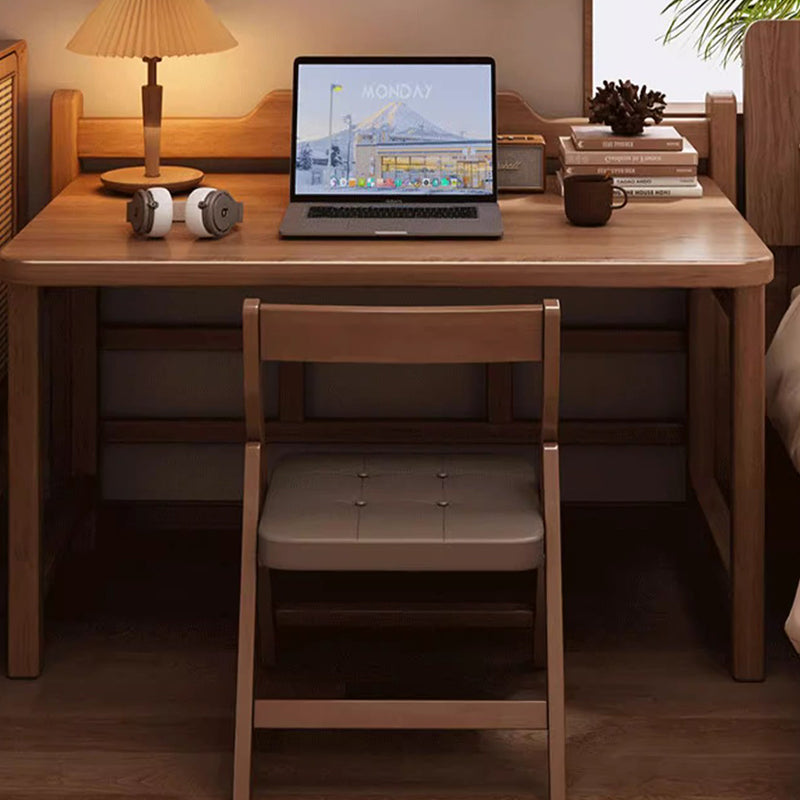 Modern Minimalist Wooden Rectangular Desk For Home Office DFM-F