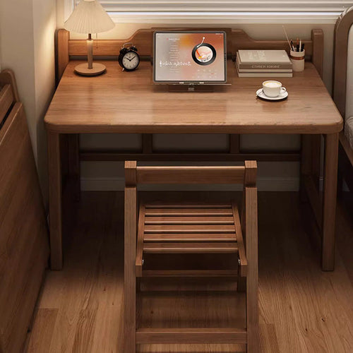 Modern Minimalist Wooden Rectangular Desk For Home Office