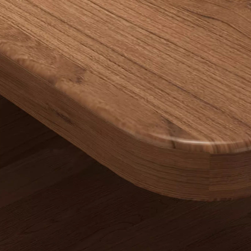 Modern Minimalist Wooden Rectangular Desk For Home Office DFM-F
