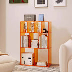 Modern Minimalist Acrylic Rectangular Storage Bookshelf 3-Tier For Home Office DFM-F