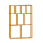 Modern Minimalist Acrylic Rectangular Storage Bookshelf 3-Tier For Home Office DFM-F