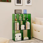 Modern Minimalist Acrylic Rectangular Storage Bookshelf 3-Tier For Home Office DFM-F