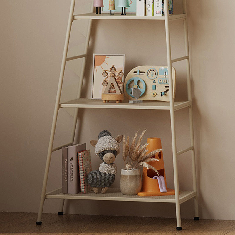 Lumendat Contemporary Creative Dinosaur-Shaped Iron Kids Floor-Standing Bookshelf 3-Layer For Study Lumendat