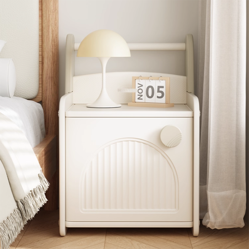 Lumendat Modern Art Deco Eco-Friendly HDPE Square Kids Storage Cabinet 1-Cabinet For Living Room & Bedroom Lumendat