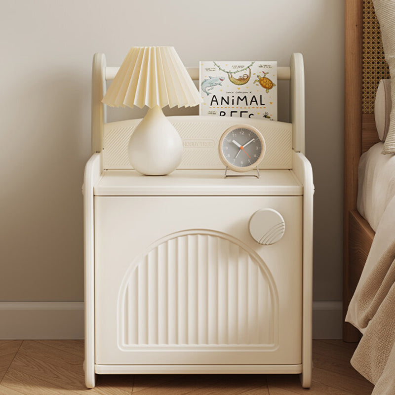 Lumendat Modern Art Deco Eco-Friendly HDPE Square Kids Storage Cabinet 1-Cabinet For Living Room & Bedroom Lumendat
