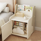 Lumendat Modern Art Deco Eco-Friendly HDPE Square Kids Storage Cabinet 1-Cabinet For Living Room & Bedroom Lumendat
