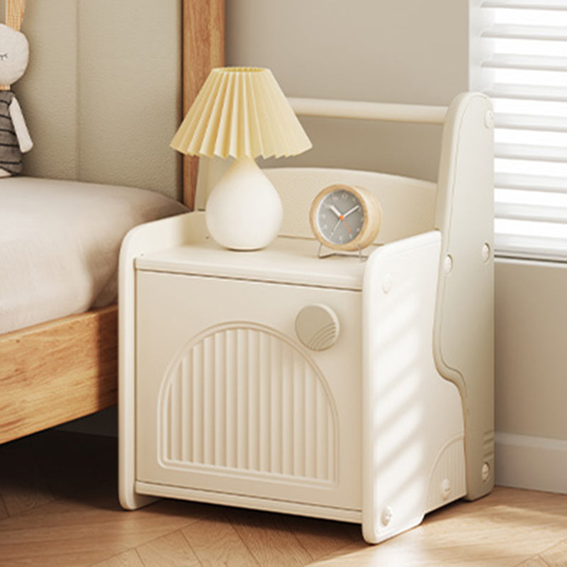 Lumendat Modern Art Deco Eco-Friendly HDPE Square Kids Storage Cabinet 1-Cabinet For Living Room & Bedroom Lumendat